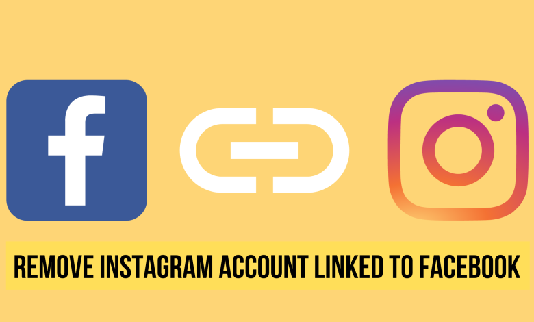 Remove Instagram Account Linked to Facebook