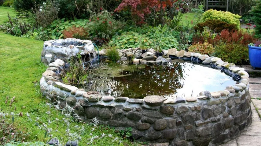 Circular Stone Pond