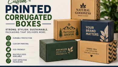 Custom Printed Corrugated Boxes