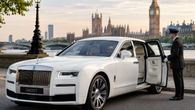 Vintage wedding car hire