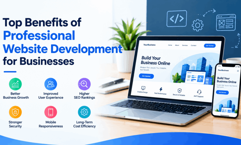 Top Benefits of Professional Website Development for Businesses